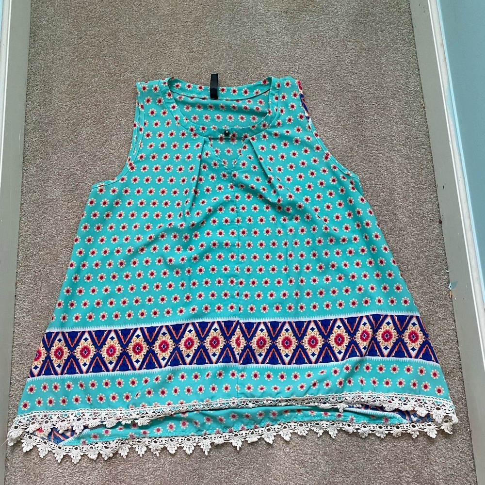 Blue blouse - Picture 5 of 5